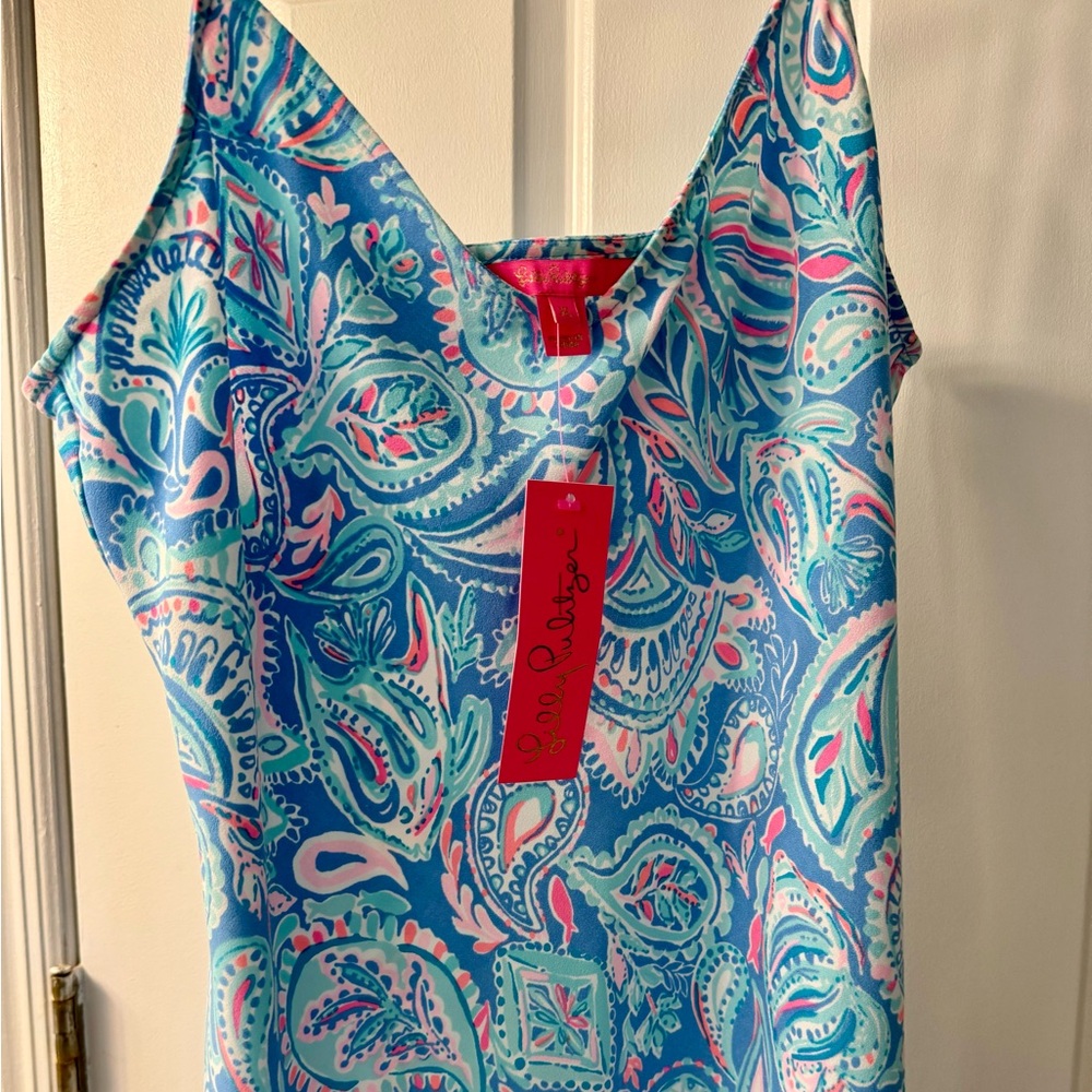 Lilly Pulitzer Marietta Midi Slip Dress Xl NWT